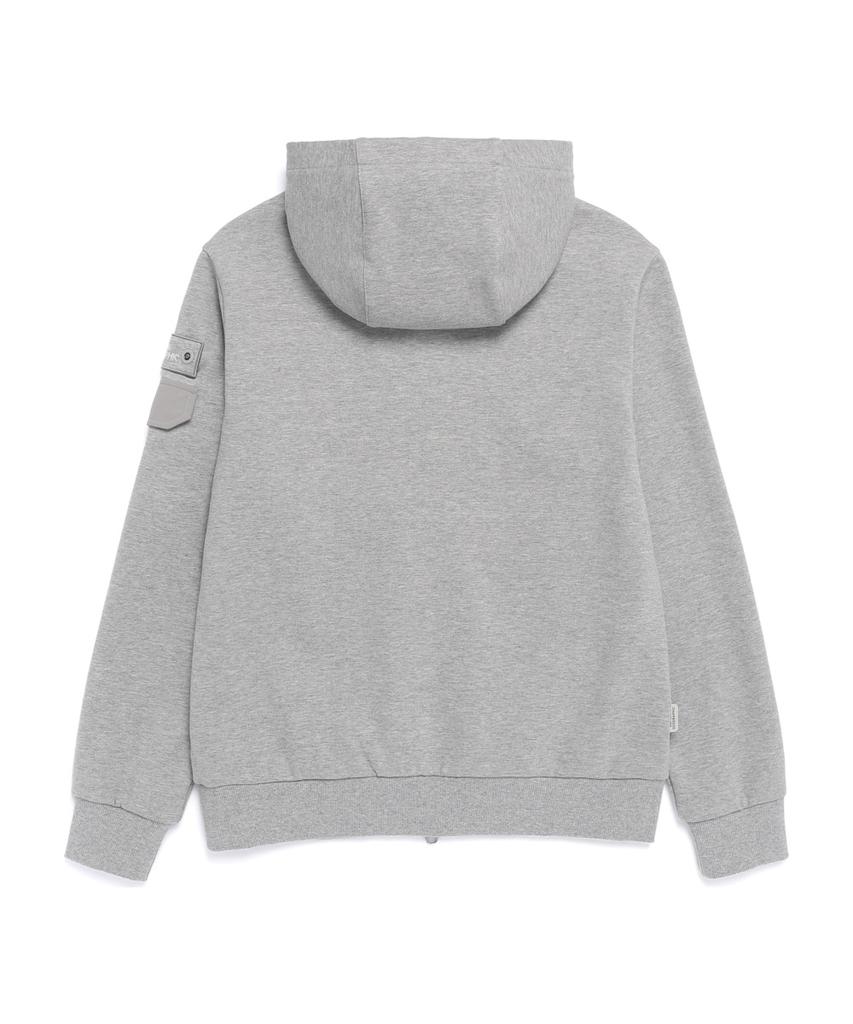 Nationalgeographic N261Uft950 Margay Sleeve Pocket Regular Fit Hooded Full Zip M/Grey
