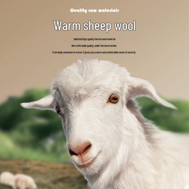 Men's 100% Merino Wool Half-Zip Stand-Collar Heavy Knit Sweater