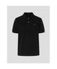Binpolmen [Essential] Pique Collar Neck Short Sleeve T-Shirt Black