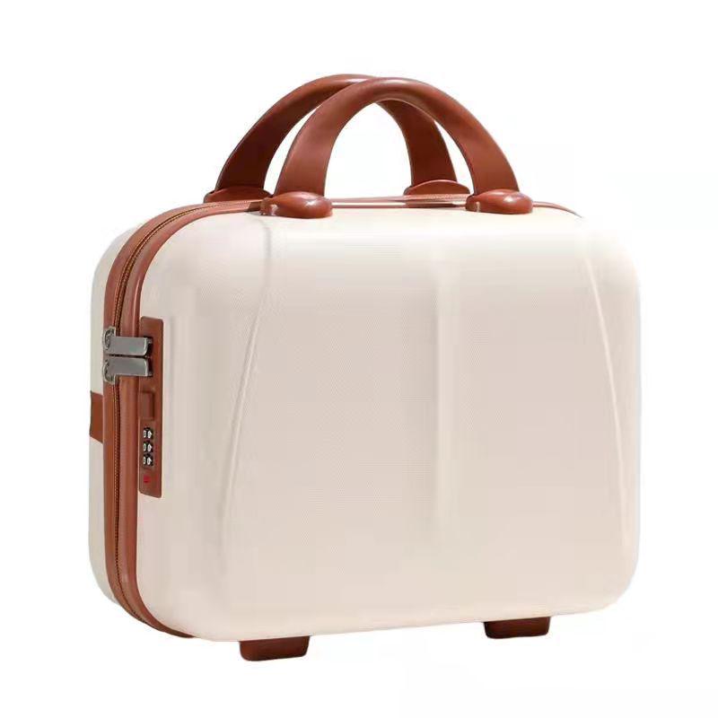 Valigetta Trucco Portatile Stile Coreano, Logo Personalizzabile, Borsa da Viaggio 14" e 16".