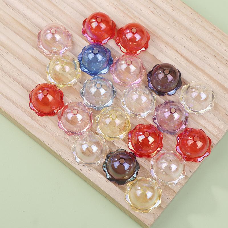 

Блискучий вітровий дзвін Розпірка Медуза з бісеру Браслет своїми руками Прикраса Телефон Ланцюжок Аксесуари для виготовлення ювелірних виробів Підвіски ручної роботи 20 PCS