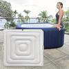 Hot Tub Cover  Square Insulated Hot Tub Cover Inflatable Energy Saving Square Hot Tub Lid for Hot Tub Cover Protector