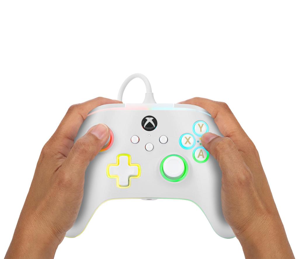Lumektra Advantage Wired Controller White for Xbox Series PC Windows 2-Year WarrantyPowerA - XS 10/11 (Officially Licensed) XBGP0178-01