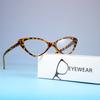 2pcs Fashion Cat Eyes Reading Glasses Ultralight Small Frame Clear Lens Presbyopic Eyeglasses For Women Men With +1.0 to +3.0