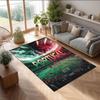Portugal national football team Printed Flannel Area Rug Non Slip Soft Polyester Floor Carpet Indoor Decor Mat for Bedroom Living Room Sofa