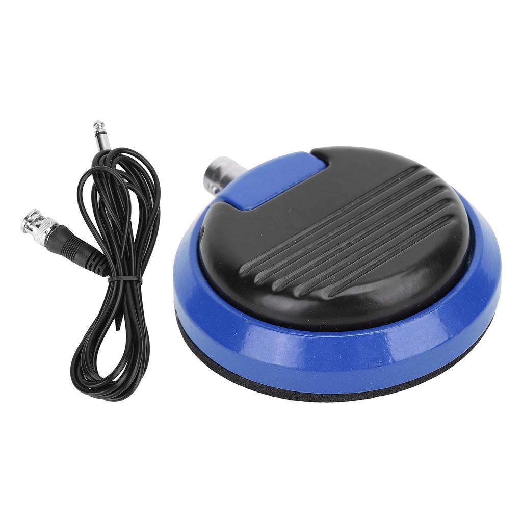 Round Tattoo Foot Pedal Switch Portable Tattoo Machine Foot Switch Controller AccessoryBlue