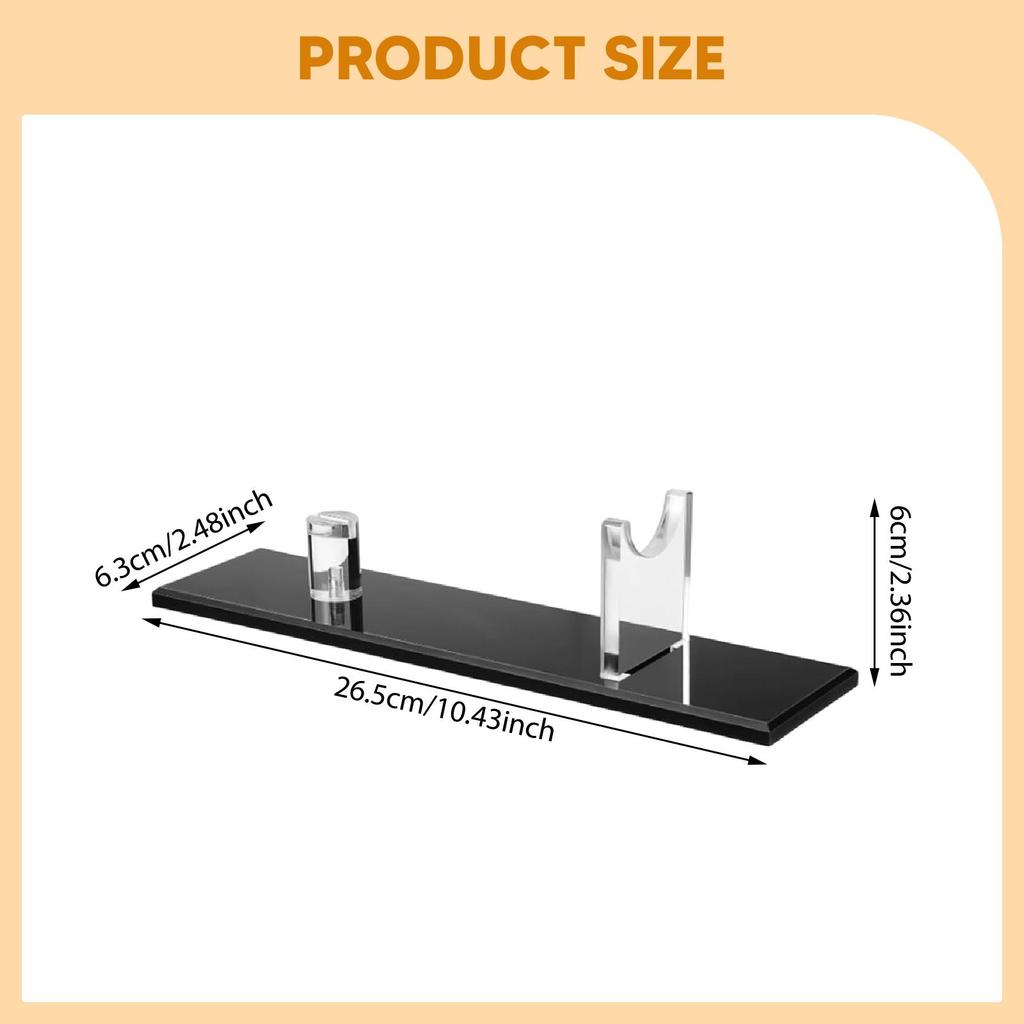 Akrylový stojan na nože pro domácí dekoraci do obývacího pokoje a restaurace