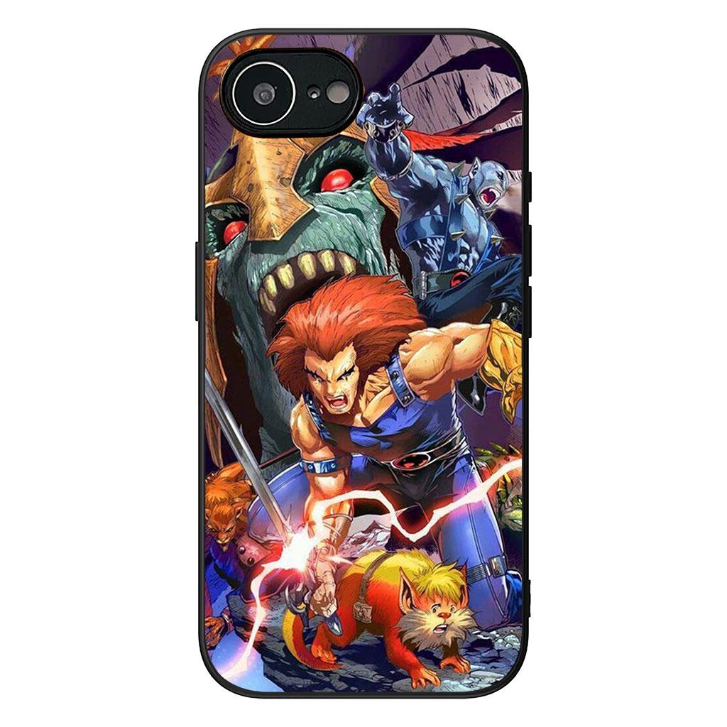 

Cover for Apple iPhone 17 16 11 Pro XS Max XR 6 7 8 Plus + 16E SE 2020 2022 Air 5 Phone Case Anime T-ThunderCats Thunder Cats iPhone 11