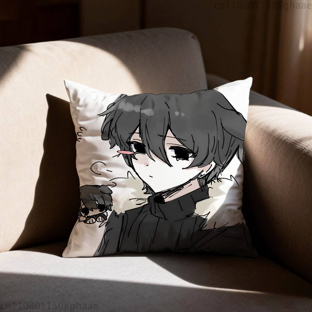 Game Zeno Remake Pillow Case Square DoubleSided Printing Short Plush Sofa Cushion Cover Bedroom Bedside Pillow
