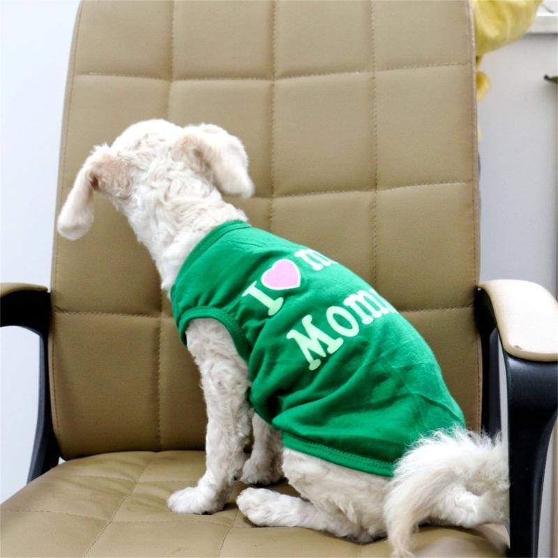 Dog Spring T-shirt Indoor Outdoor Use Clothes Sweatshirt Outfit Summer