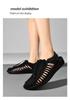 Men's Woven Casual Beach & Outdoor Sandals - Roman Style Water & Wading Shoes