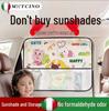Car Sun Shade Privacy Curtain: Heat Insulation & Sun Protection for Side Windows