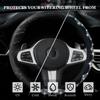Car Diamond Steering Wheel Cover Non-Slip Decorative Accessories Without Inner Ring - Premium Quality
