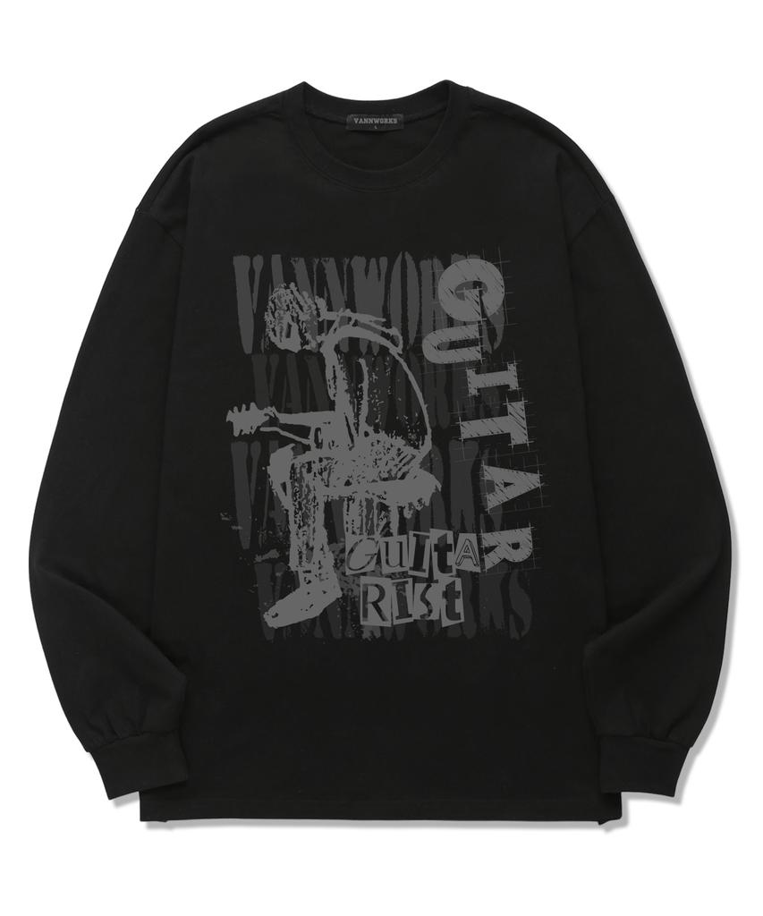 VANNWORKS Guitar Long Sleeve (Vls0203) Black