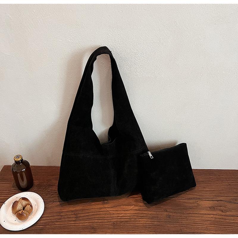 Large-capacity, Niche, Retro Commuter Single-shoulder, Underarm, Hand-held Tote Bag