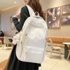 Schoolbag Fresh Schoolbag Versatile College Student Junior High School Girl Polka Dot Simple Large Capacity Cute Backpack New Backpack