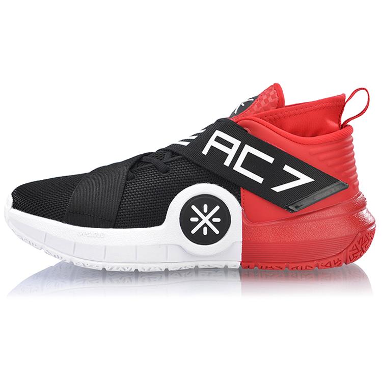 

New LINING All City 7 Basketball Shoes Men s Low top Black/White/Red ABAN047-1 46