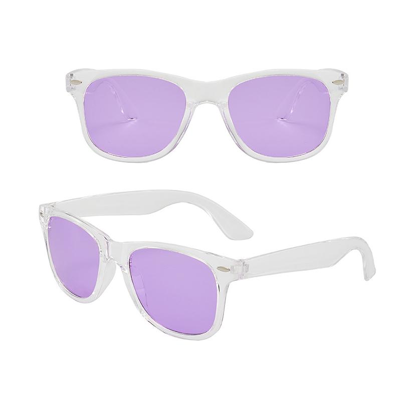 RMM New Clear Sunglasses Women Men Transparent Frame Night Vision Sun Glasses Mirror Reflective Glasses UV400 Eye Wear