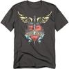 T-shirt unisexe pour adulte Bon Jovi Dagger Heart