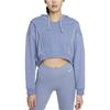 Nike Sweatshirts Women's Blue Hooded Moderate Regular DD4639-493