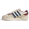 Adidas Originals Courtic Suede Slip-Resistant Durable Comfortable Low-Top Sneakers Unisex Sneakers Light-Blue Red ID0560
