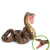 Python Modell Realistische Miniaturfigur PVC Vollmodell Parodie Trickspielzeug Lebensechte Riesenschlangenfigur Wildes Reptil Tiermodell Halloween-Geschenk
