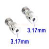 Aluminum Prop Screw Spinner Propeller 4.0 / 3.17 / 3.0mm Shaft Motor Propeller Adapter Use Spinn for RC Plane Airplane Part