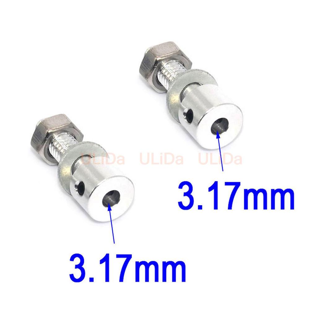 Aluminum Prop Screw Spinner Propeller 4.0 / 3.17 / 3.0mm Shaft Motor Propeller Adapter Use Spinn for RC Plane Airplane Part