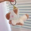 Keychain Dolls Bag Ornaments Plush Pendant Plush Doll Plush Bunny Keyring Plush Dog Keychain