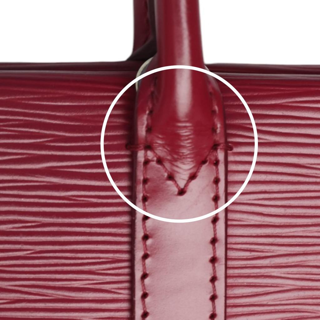 LOUIS VUITTON Epi Marley MM Handbag Epi Leather Fuchsia Women M94615 Used