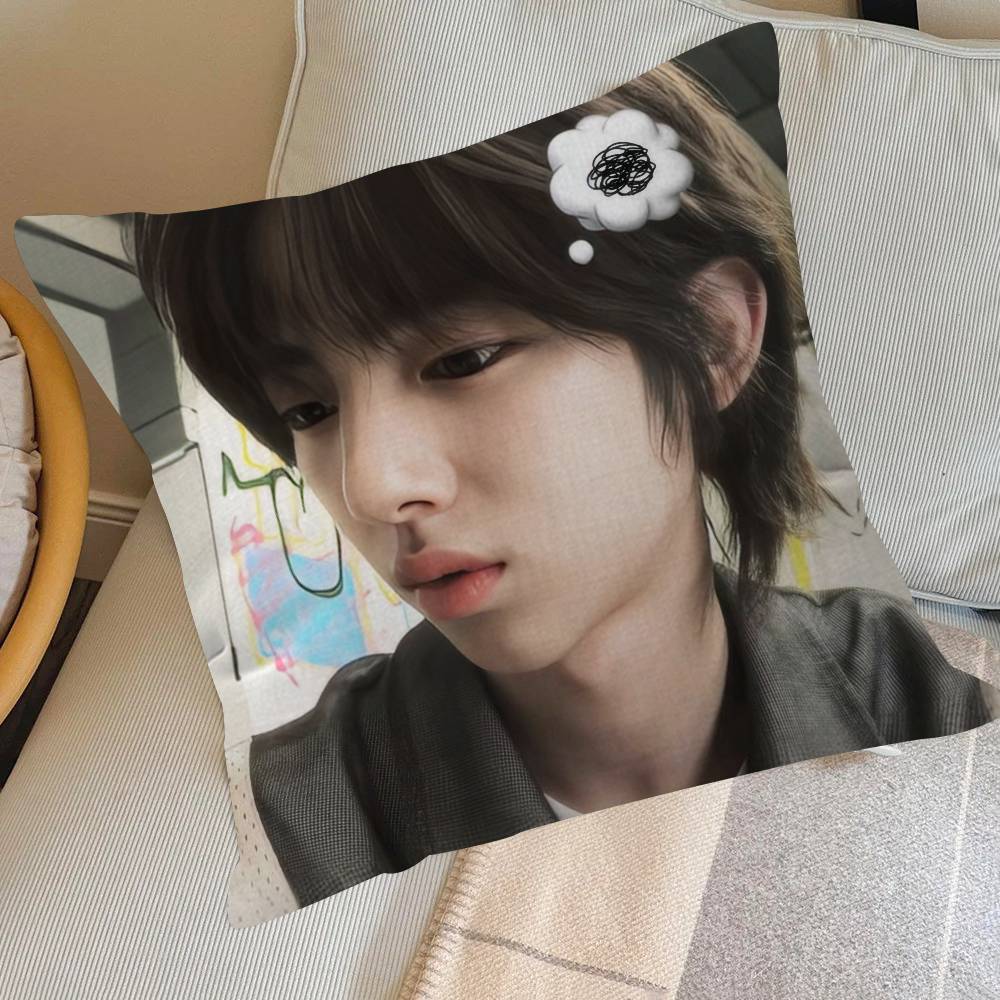 Singer JUHOON Idol  Pillow Cover Sofa Cushion Cover Home Room Decoration Children Gift