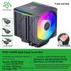 SNOWMAN Bingman MT880 Silent 8-Heatpipe CPU Air Cooler with ARGB Fan for Desktop Computers