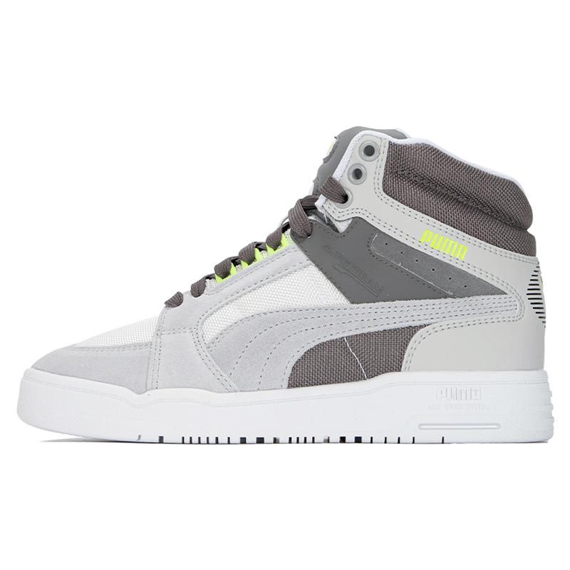 

Puma Slipstream Mid Tech Comfortable Daily High-Top Sneakers Unisex Sneakers Gray 386544-01 38
