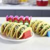 1/2/3pcs Taco Holders Colorful Mexican Food Hard Stand Holds Soft Shells Wave Shape Kitchen Tool Restaurant Pancake Shelf