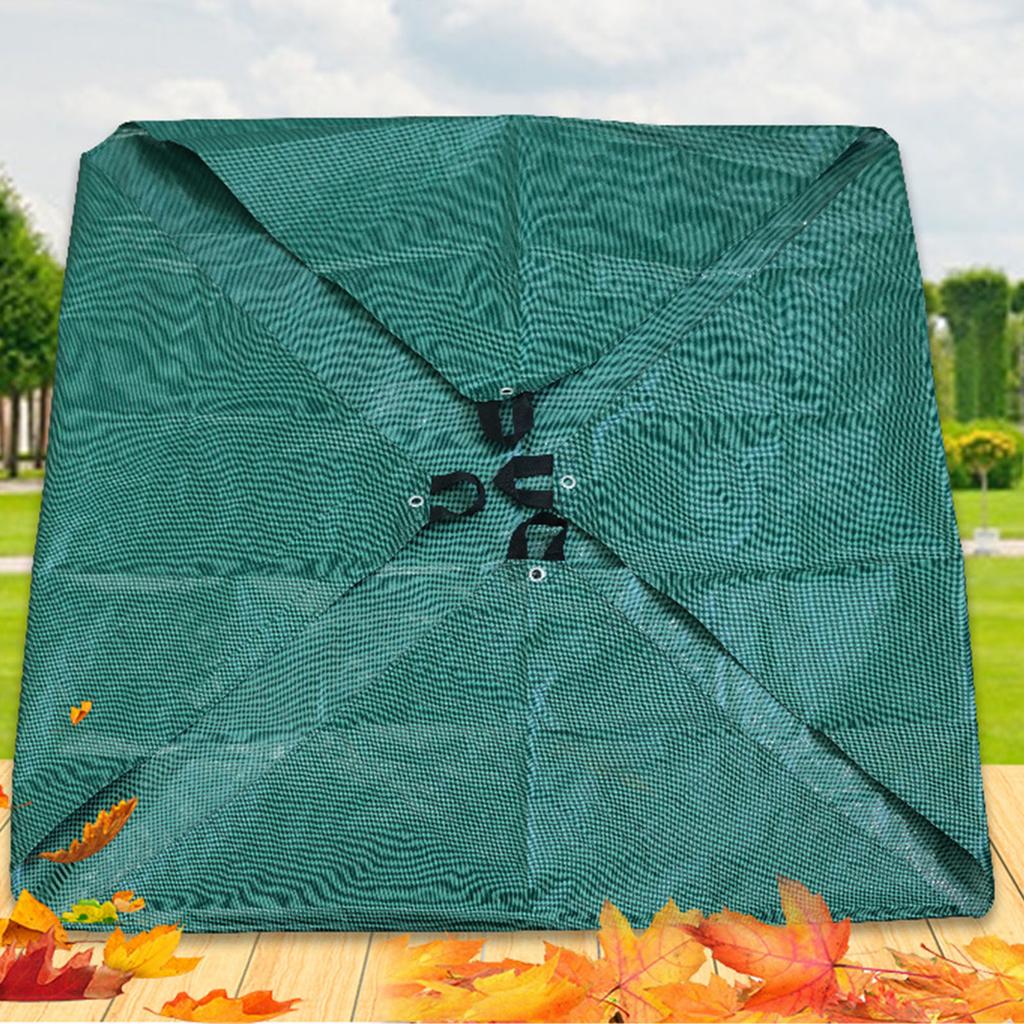 Garden Leaf Tarp Waterproofing Thick Large Size Multifunctional Foldable Yard Leaves Hauling Tarp