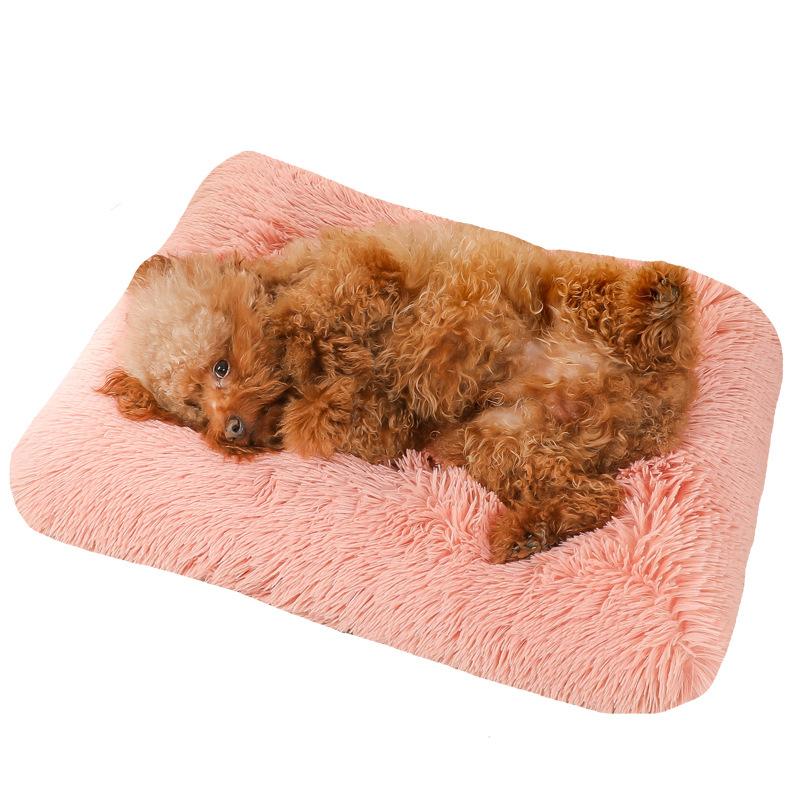 Dog and Cat Mat Pet Mat Autumn and Winter Warmth and Thickened Small and Medium-sized Dog Golden Retriever Dog Supplies Large Dog Kennel Cat Burrow