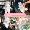Car Tissue Boxes Plush Cute Cartoon Bear Rabbit Seat Back Hanging Drawer Cover Women's Car Creative Decorative Tissue Box