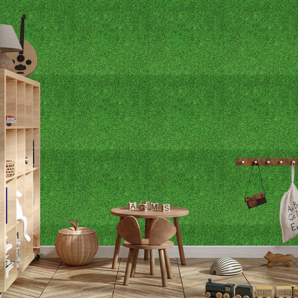 Glitter Green Wallpaper, Green Center for Living Room and Bedroom 50x1000