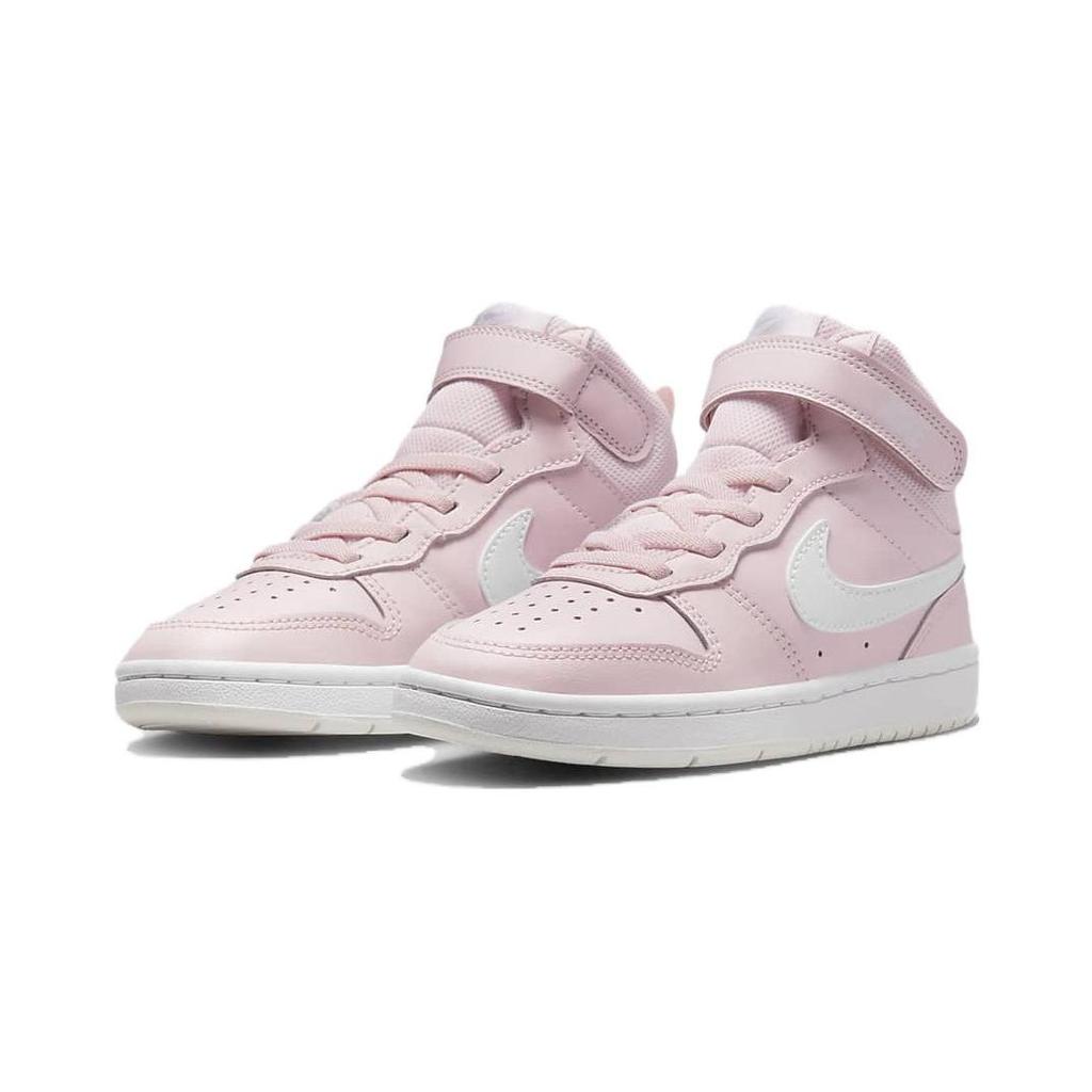 Nike Court Borough Mid 2 PS Pearl Pink White Kids Sneakers Summit-White CD7783-601