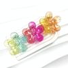 Retro Colorful Frangipani Flower Hair Claw Clip for Women