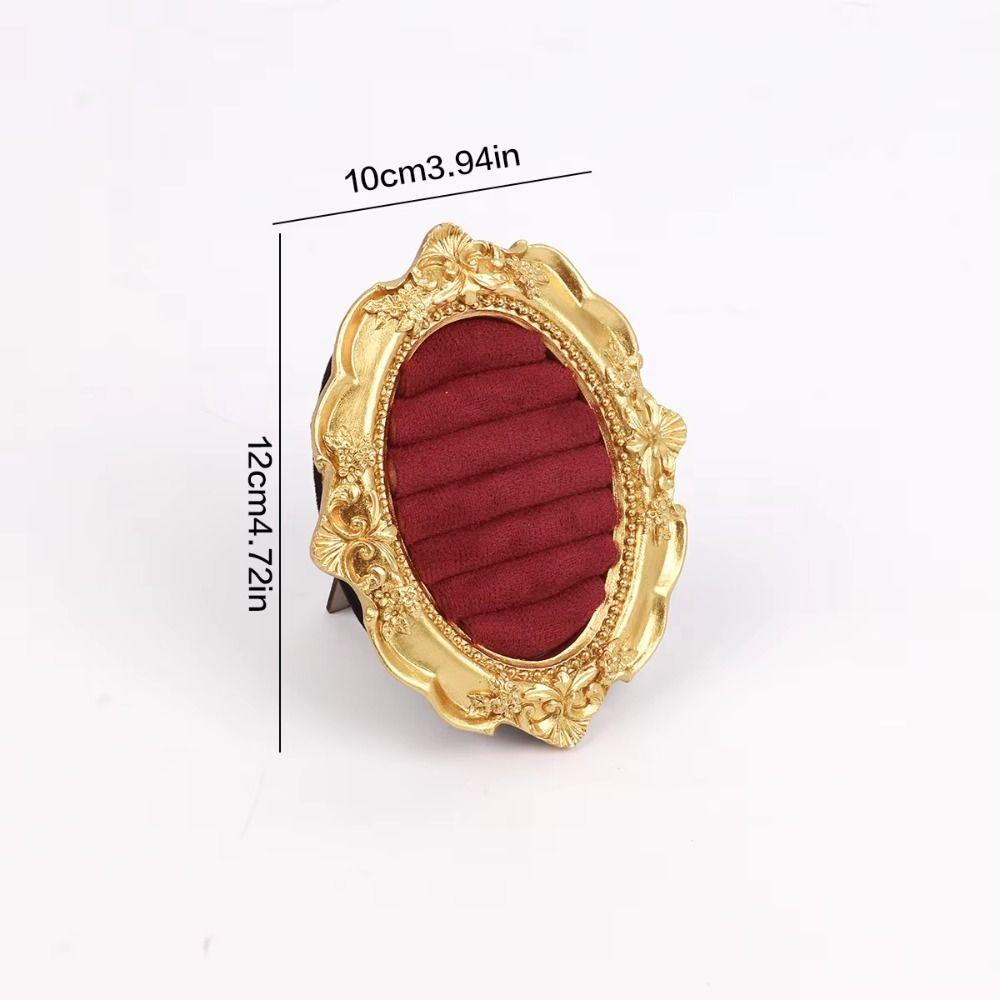 Earring Tray Ring Display Stand Photo Frame Jewelry Storage Tray Dressing Table