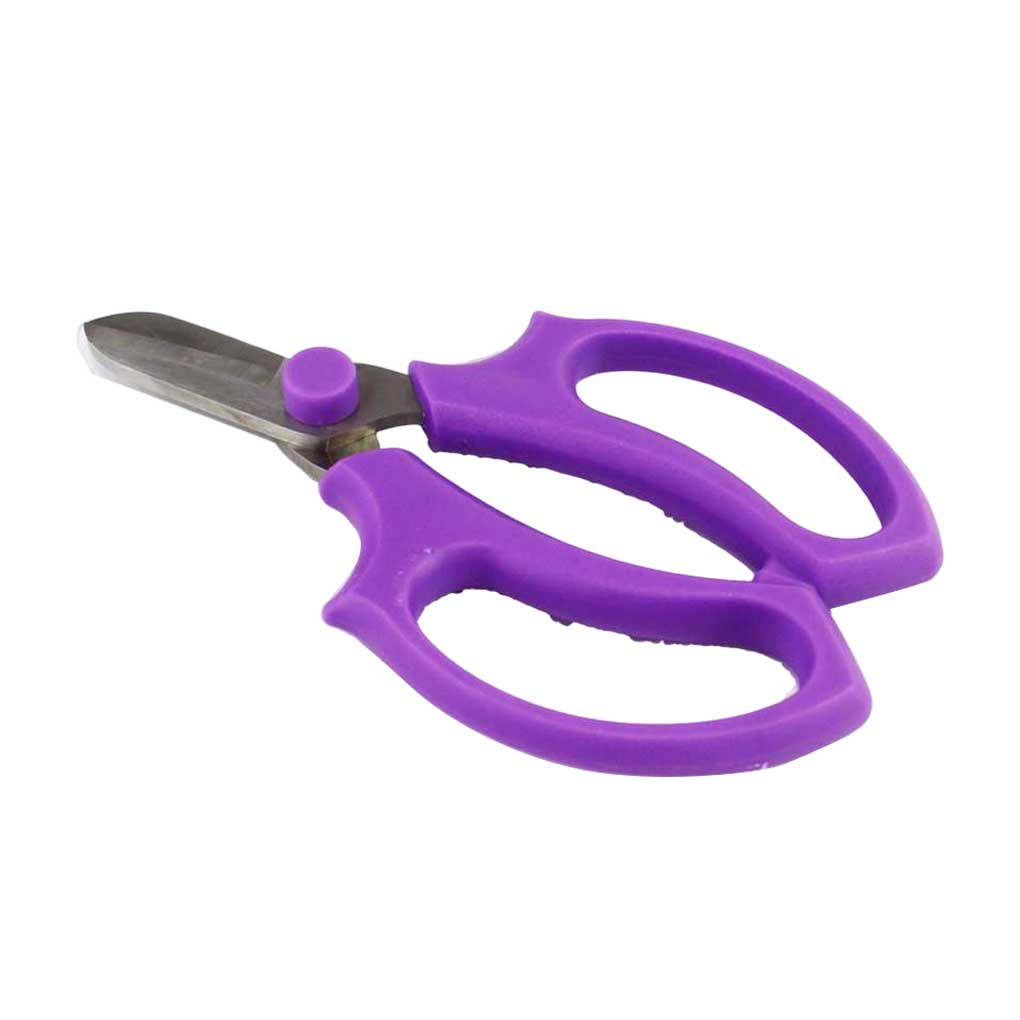 Scissors Herbs Garden Tool Florist Plastic Flower Shears Stem Leaf Removing Burrs Cut Tools Supplies Cleaner Shop