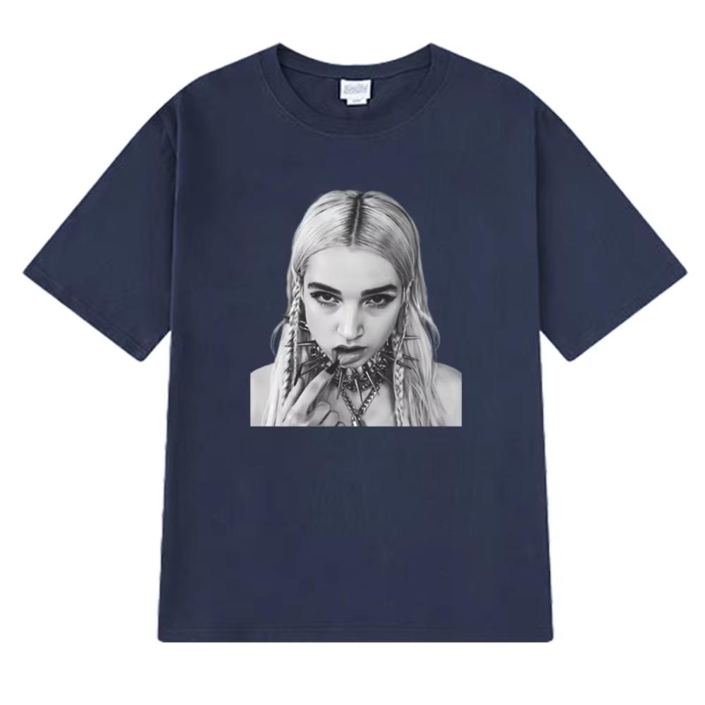 Gotické máky Zlá znamení Grafická trička Muži Ženy Hip Hop Vintage Streetwear Unisex Bavlna Nadměrná Krátký rukáv Potisk Tričko