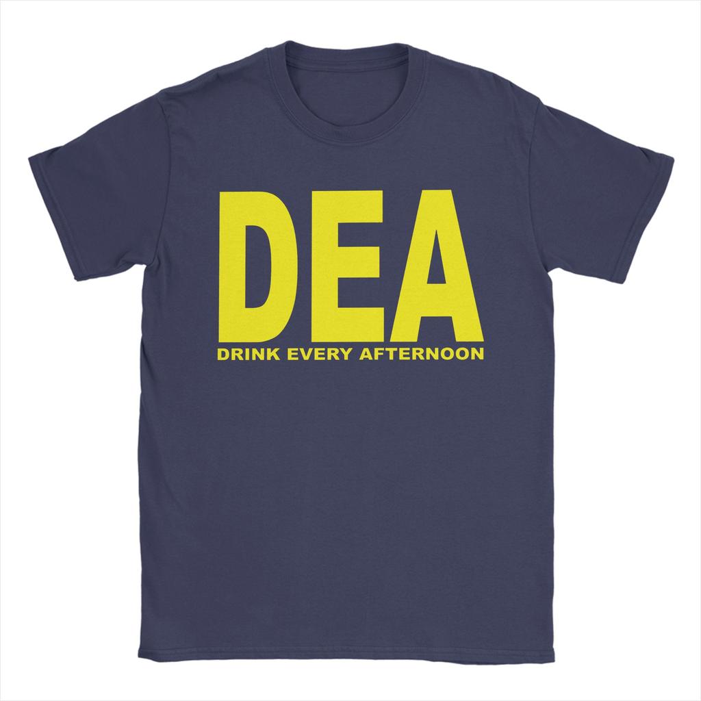 Fashion DEA T-Shirt Men Round Collar 100% Cotton T Shirts  Short Sleeve Tees 4XL 5XL 6XL Clothing