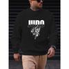Men's Martial Arts Judo Gi Pattern Sweatshirt - -Inspired Judoka Training Sweater, Machine Washable Round Neck Casual
