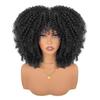 More Than 30 Types Of Micro Rolled European American Explosive Hair Wigs Covers African Small Rolls Fluffy Short Curly Kinky High-temperature Silk