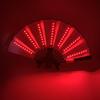 Rose Lace Edge LED Folding Fan - Wedding Gift & Dance Prop