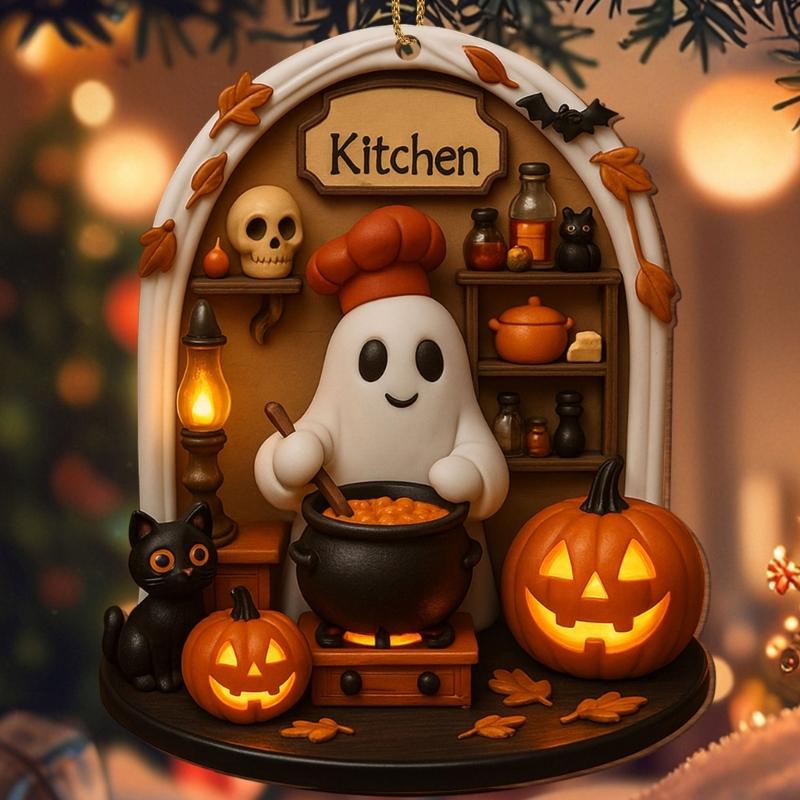 Layered Figure Mini Scene Decor for Fall Shelf Display, Hanging Display Use and Stable Base Structure Indoors Decor