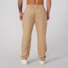 New European and American home leisure sports trousers men's cotton breathable solid color loose trend cotton and linen pants