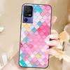 Case For TCL 40 SE Coque TPU Soft Silicone Fashion Phone Funda For TCL 40 SE Back Cover Floral Case Luxury Capa Marble Bumper